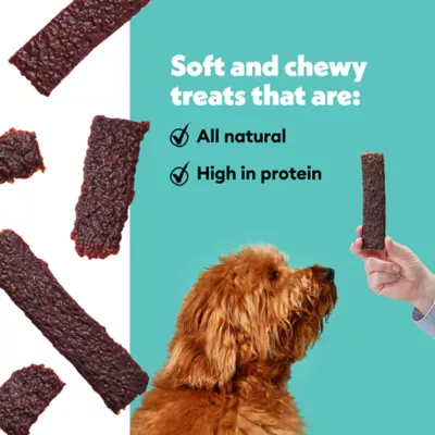 Product Wiggles & Wags Beef Meaty Bars Dog Treats