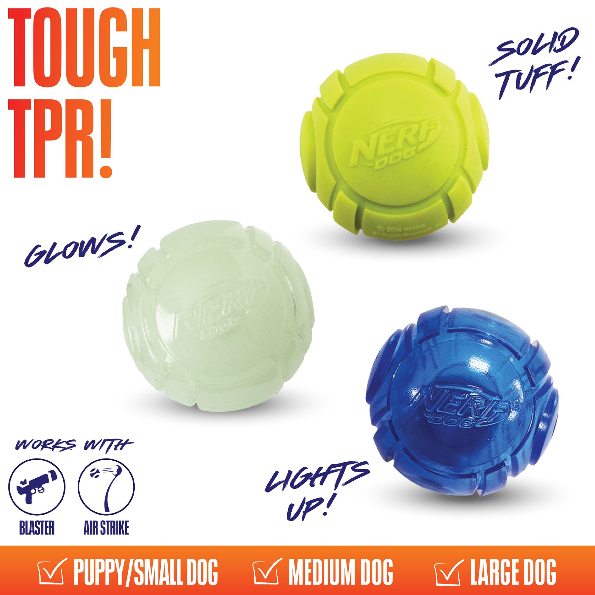 Nerf 2.5 inch Sonic Ball 3 Pack