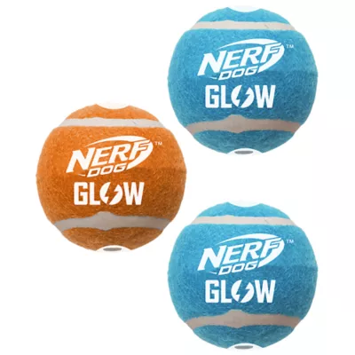 Nerf Dog Glow Tennis Balls 3 Pack