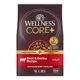 Product Wellness Core+ High Protein Kibble + Savory Freeze-Dried Pieces - Beef & Barley, Wholesome Grains