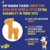 Joyhound® Rip Roarin' Tough Giraffe Dog Toy image thumbnail 2