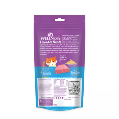 Wellness® Lickable Treats - Puree + Benefits, 6 Ct, 2.53 oz - Image 2