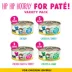 Weruva BFF Hip Hip Hooray For Pate! Adult Wet Cat Food - Grain Free, 12 Ct, Variety Pack, 66 Oz image thumbnail 2