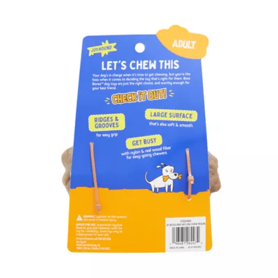 Product Joyhound Boss Bones Nylon Bison Chew Toy