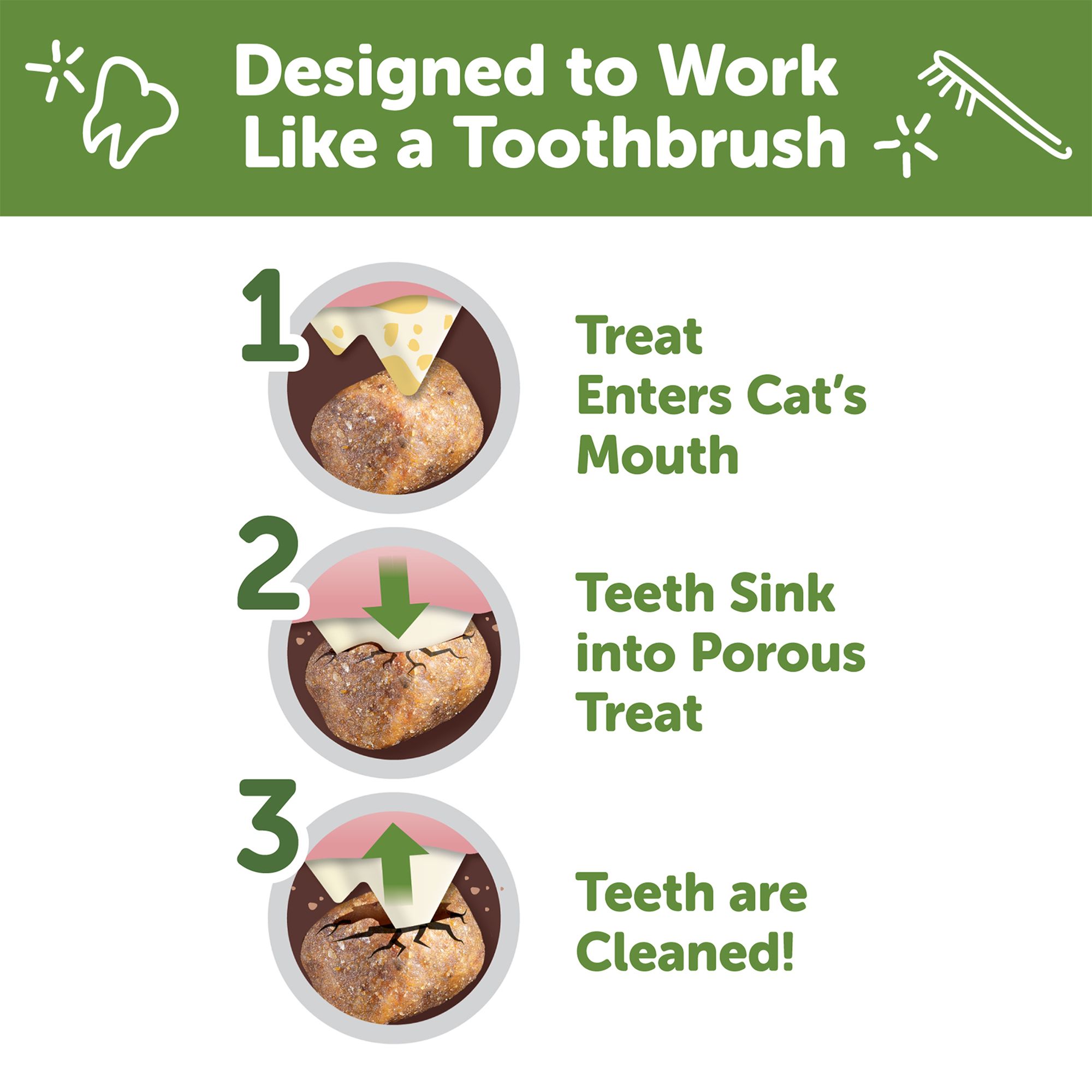 Whimzees Dental Cat Treat Salmon - thumbnail 4
