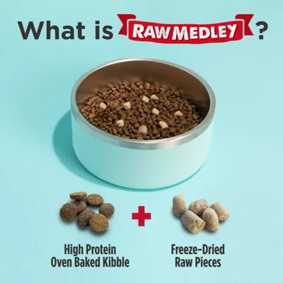 Product Nulo Raw Medley Adult Dog Food - Kibble Plus Freeze Dried Pieces, Chicken, Oats & Turkey