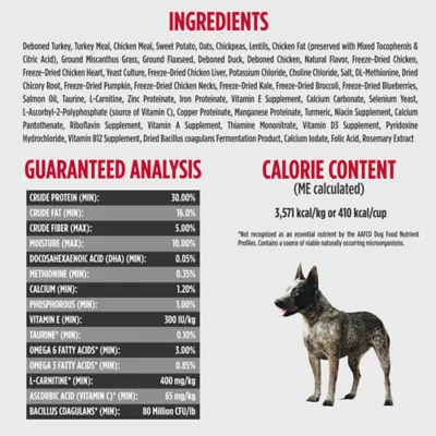 Product Nulo Raw Medley Small Breed Adult Dog Food - Kibble Plus Freeze Dried, Turkey, Sweet Potato & Duck