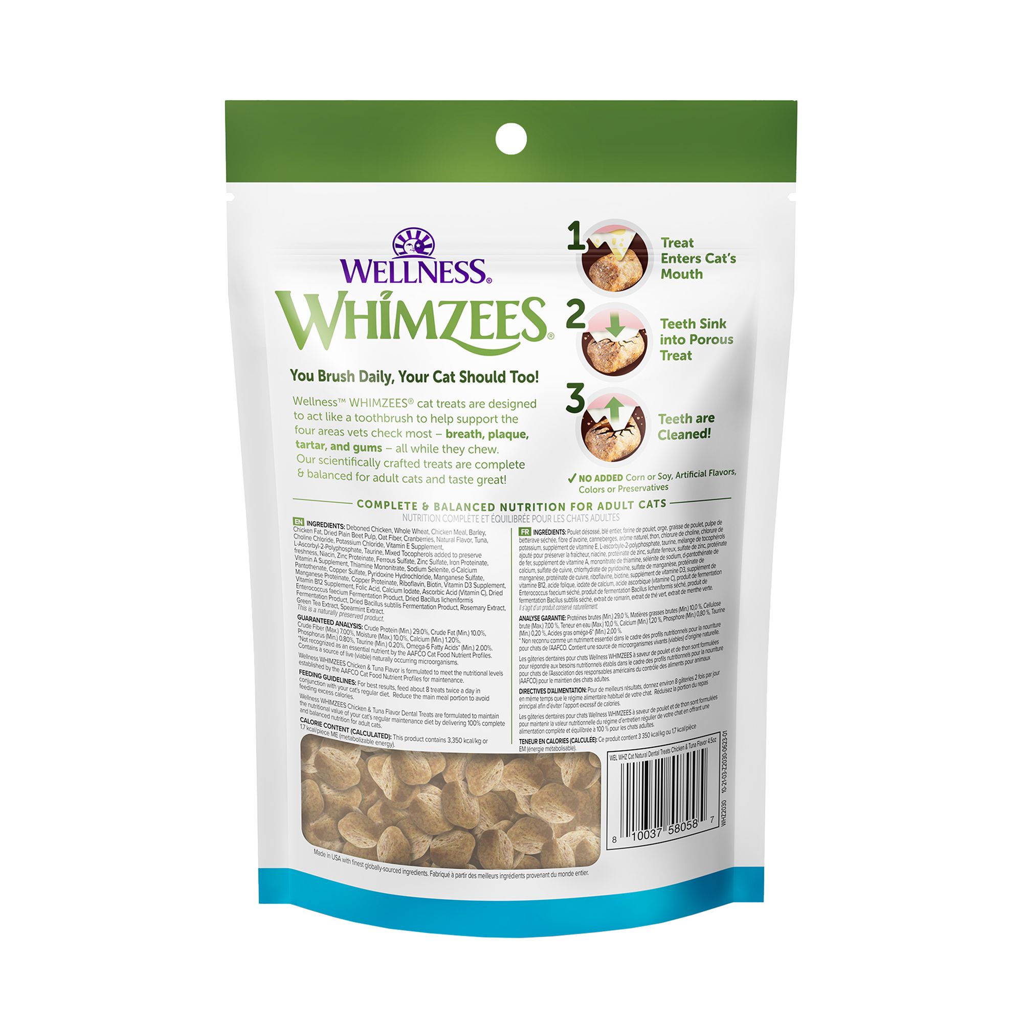 Whimzees Dental Cat Treat Tuna - thumbnail 2