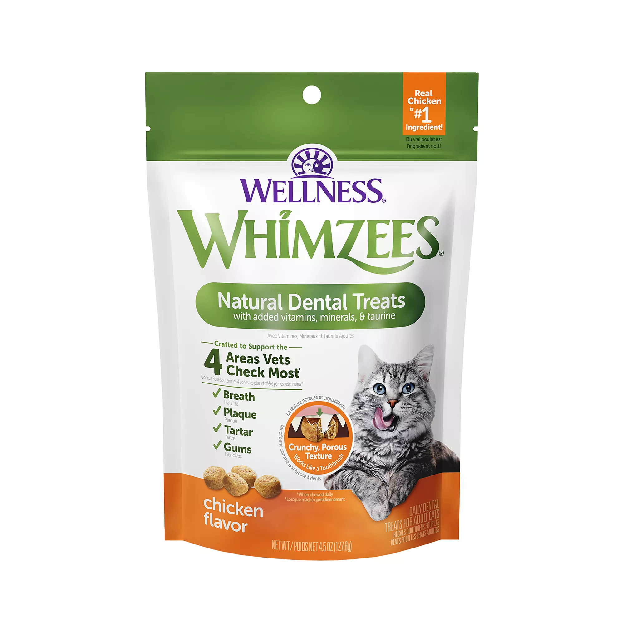 Whimzees Dental Cat Treat Chicken