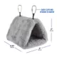 Product All Living Things® Fuzzy Bird Hut