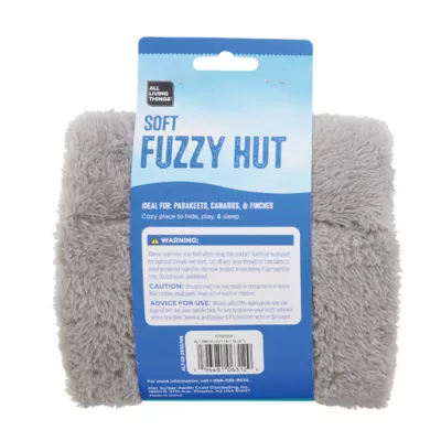 Product All Living Things® Fuzzy Bird Hut