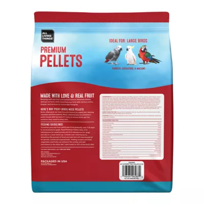 Product All Living Things® Parrot Fruit Pellet Food