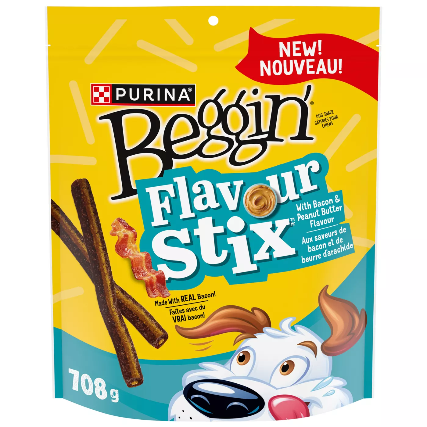 Beggin Flavour Stix Adult Dog Bacon Peanut Butter