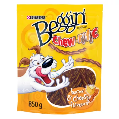 Product Beggin' Chew-Rific Dog Treat - Bacon & Cheese