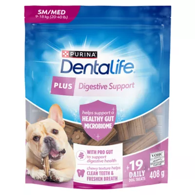 Product Purina DentaLife Plus Digestive Support Oral Care Dog Treats