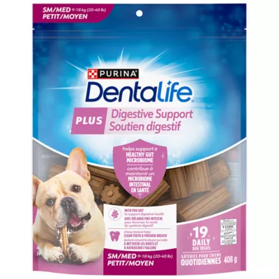 Product Purina DentaLife Plus Digestive Support Oral Care Dog Treats