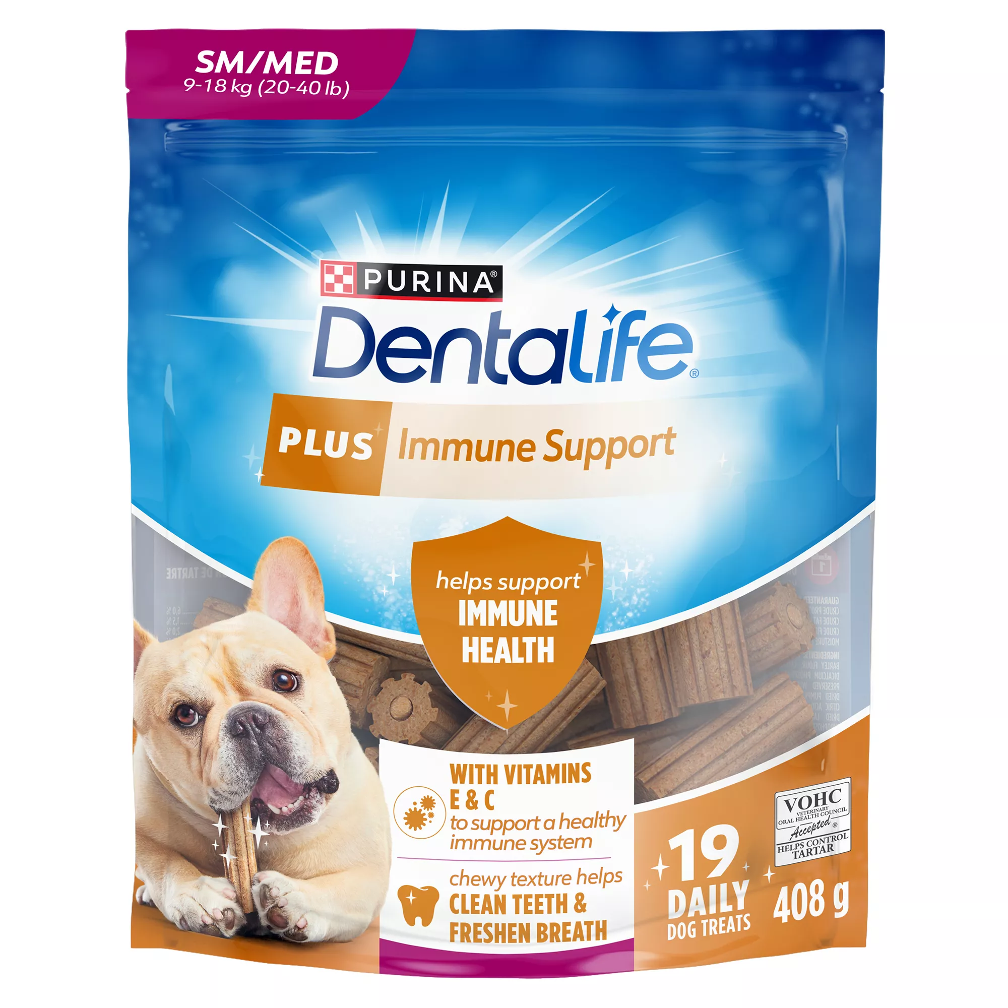 Purina DentaLife Plus Immune Support Oral Care Dog Treats