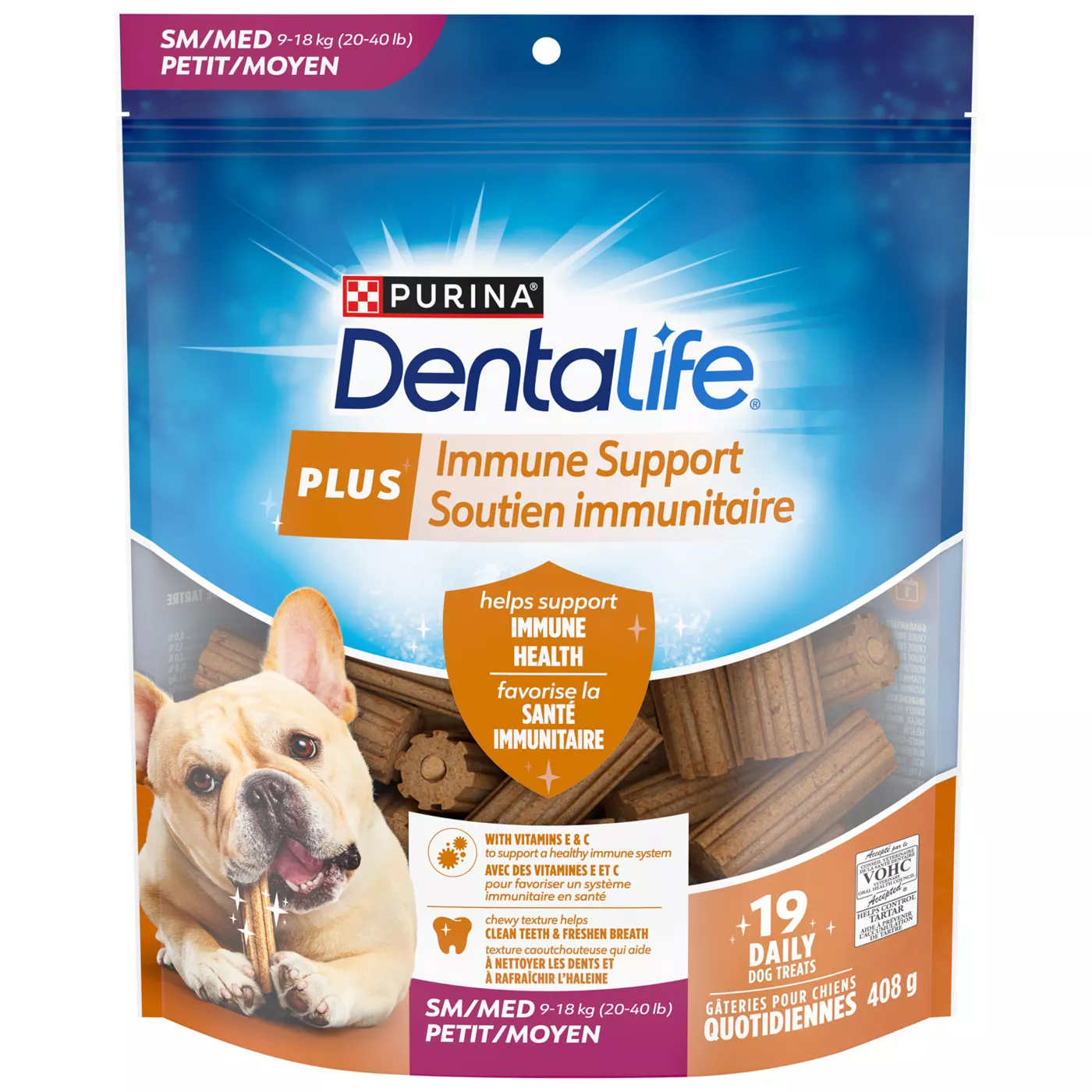 Purina DentaLife Plus Immune Support Oral Care Dog Treats