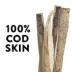 Dentley's Natural Chews Cod Skins 2 OZ image thumbnail 4