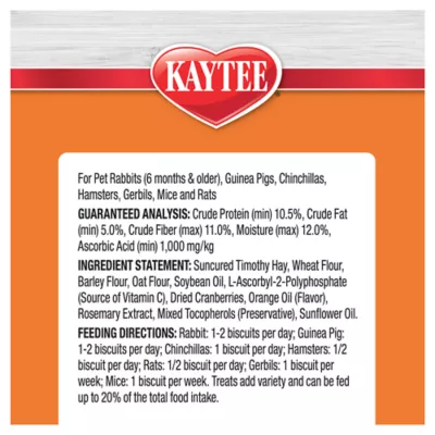 Product KAYTEE® Timothy Baked Biscuits