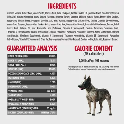 Product Nulo Raw Medley Puppy Dog Food - Kibble Plus Freeze Dried Pieces, Salmon, Oats & Turkey Recipe