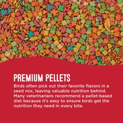 Product All Living Things® Parakeet Fruit Pellets Food