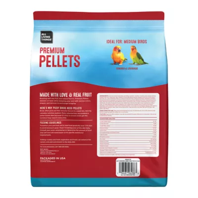 Product All Living Things® Conure Fruit Pellets Food