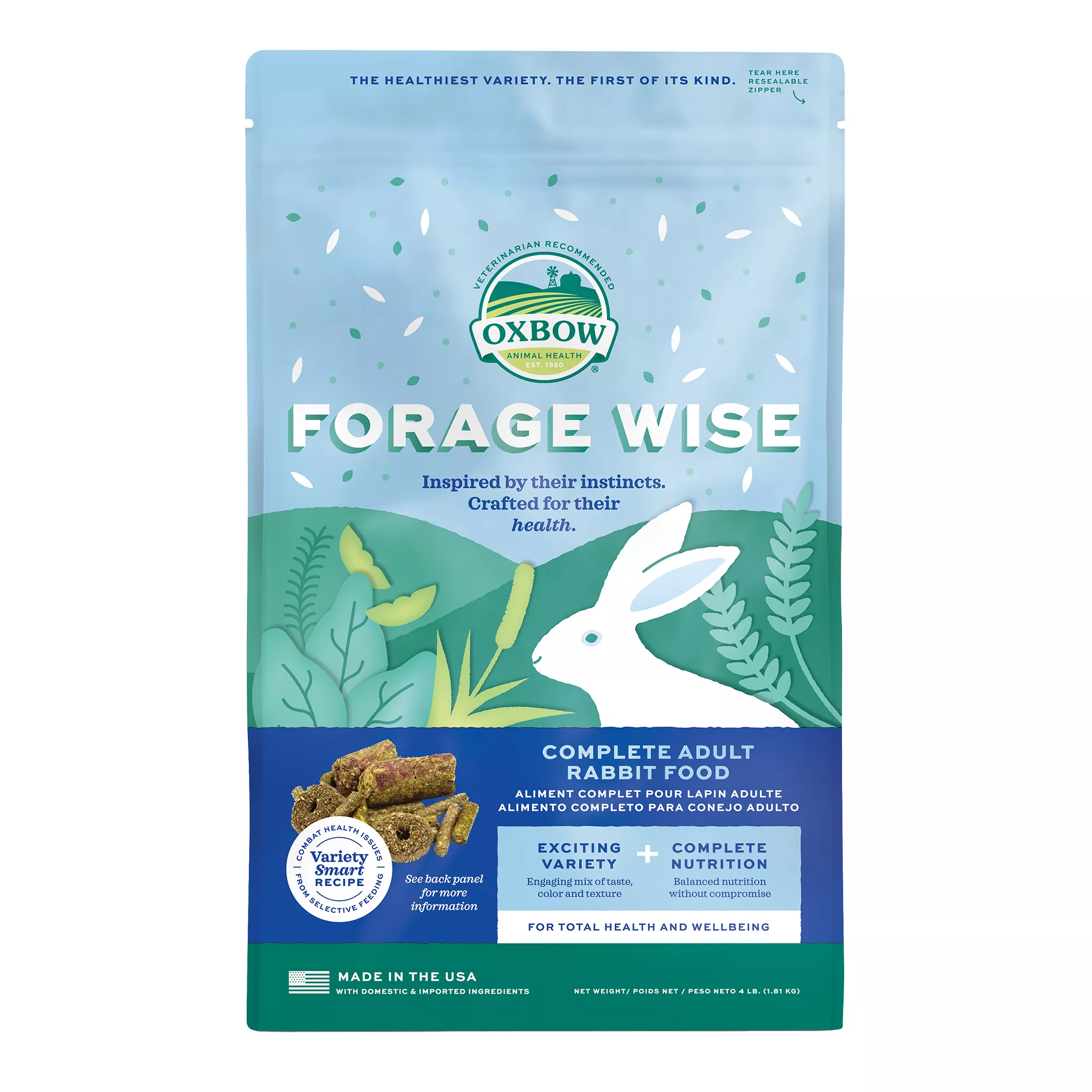 Oxbow Forage Wise Mixed Rabbit Food