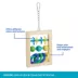 All Living Things® Abacus Bird Toy image thumbnail 3