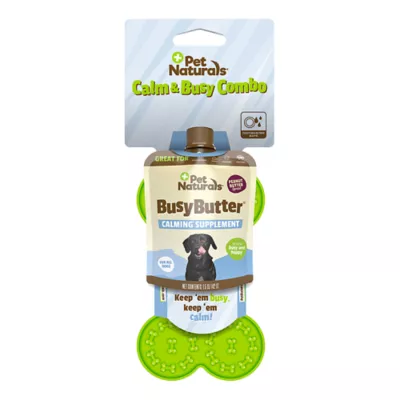Product Pet Naturals BusyButter Combo Dog Treat & Lick Mat - Peanut Butter