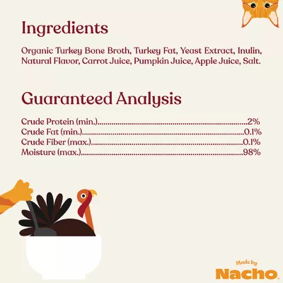 Product Made By Nacho Natural Bone Broth Topper - 11 OZ