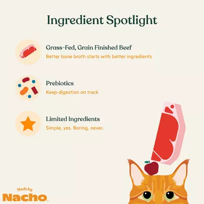 Product Made By Nacho Natural Bone Broth Topper - 11 OZ