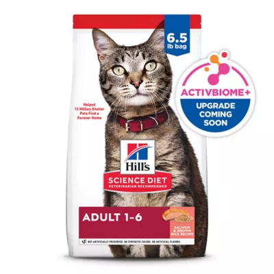 Product Hill's Science Diet Adult Cat Food - Salmon & Brown Rice