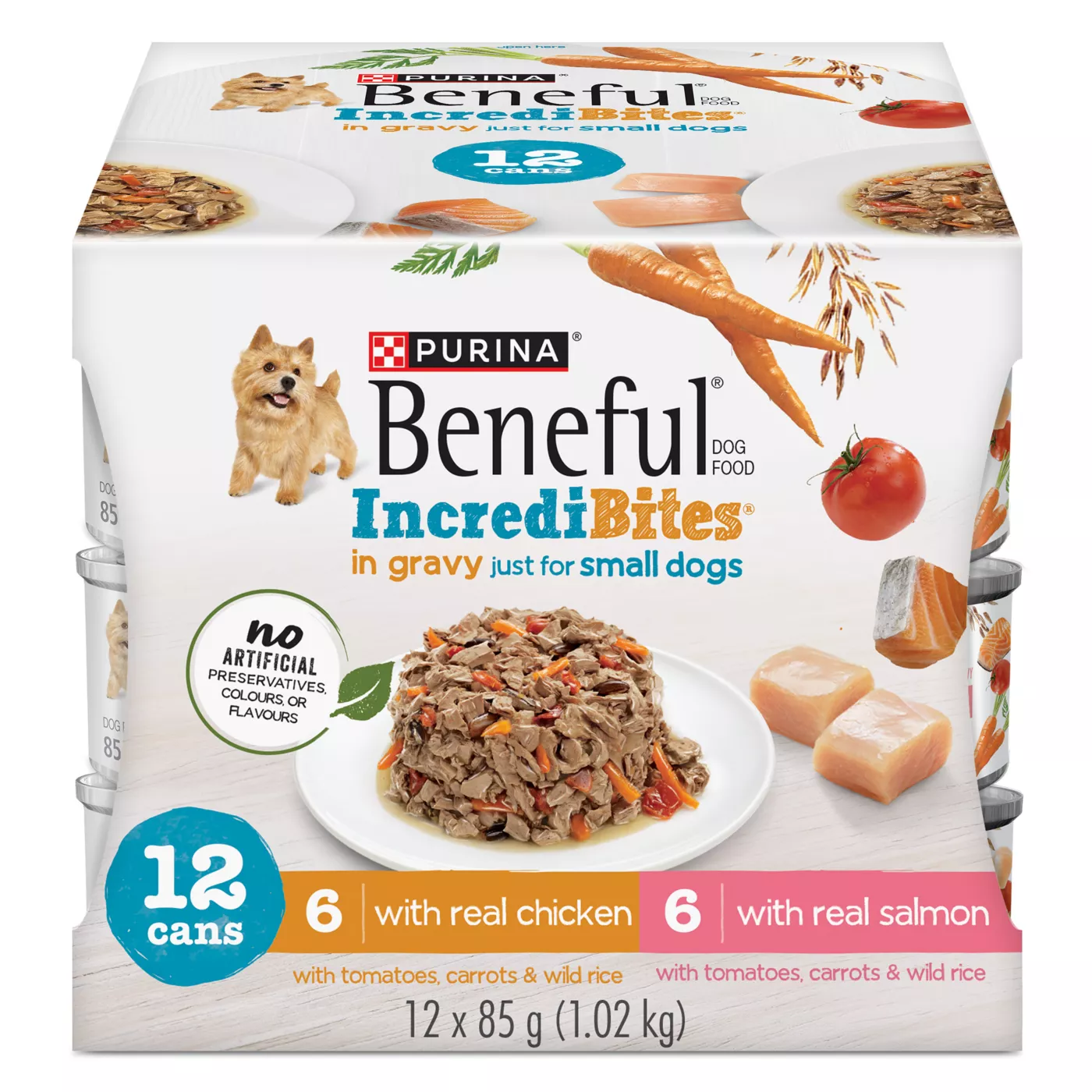 Purina Beneful IncrediBite Wet Dog Food Chicken