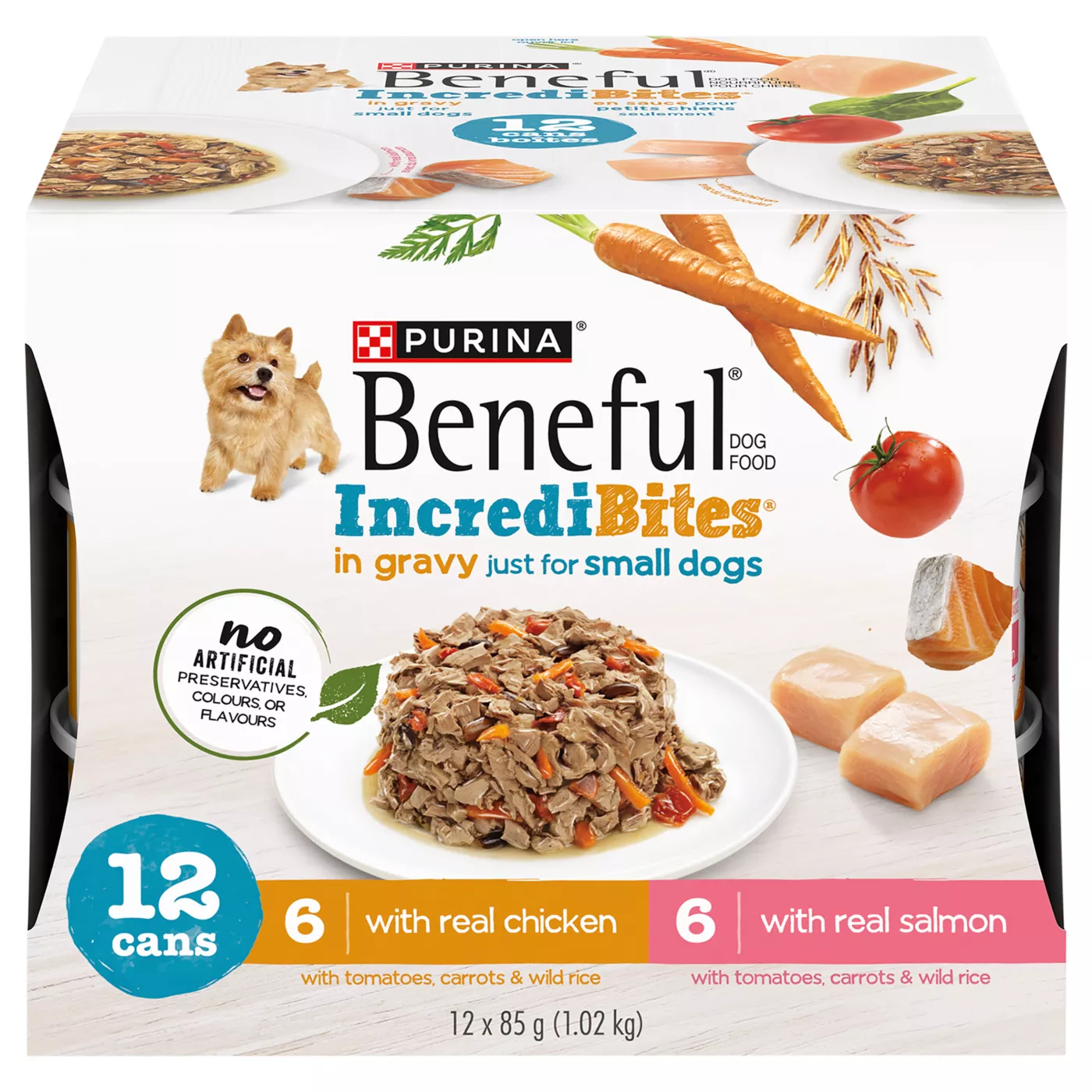 Purina Beneful IncrediBite Wet Dog Food Chicken