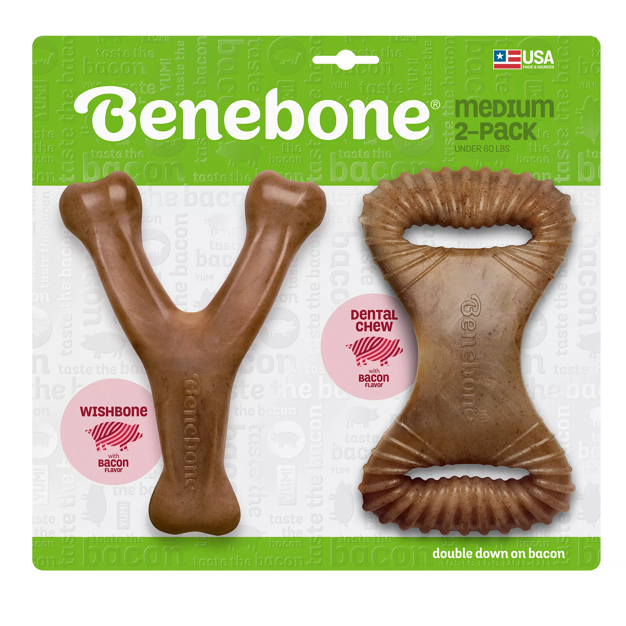 Benebone Wishbone Dental Chew 2 Pack