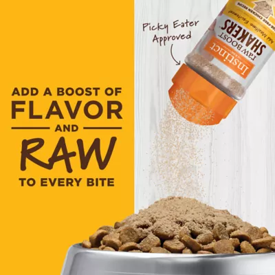 Product Instinct® RawBoost Shakers Cat Food Topper - Freeze Dried, Chicken Recipe, 5.5 OZ