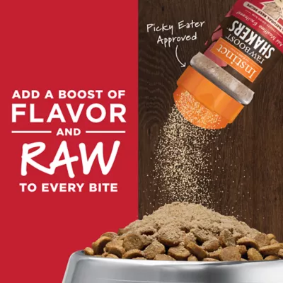 Product Instinct® RawBoost Shakers Dog Food Topper - Freeze Dried Raw, Grain Free, 5.5 OZ