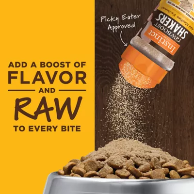 Product Instinct® RawBoost Shakers Dog Food Topper - Freeze Dried Raw, Grain Free, 5.5 OZ