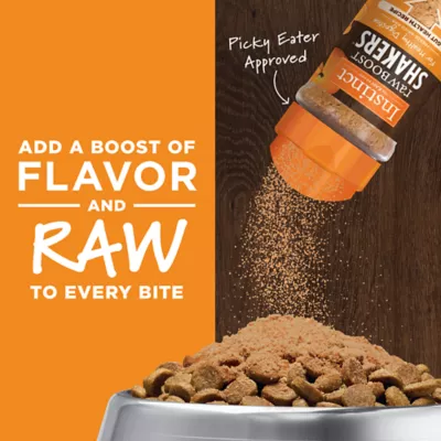 Product Instinct® RawBoost Shakers Dog Food Topper - Freeze Dried Raw, Grain Free, 5.5 OZ