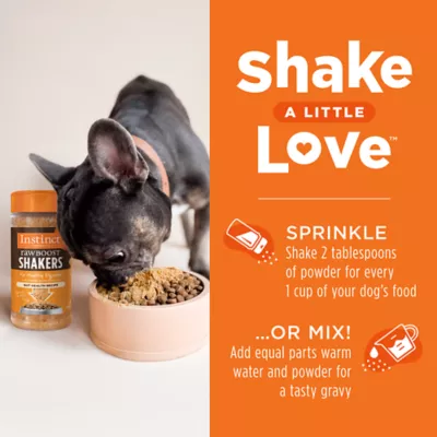 Product Instinct® RawBoost Shakers Dog Food Topper - Freeze Dried Raw, Grain Free, 5.5 OZ