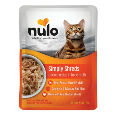 Product Nulo Simply Shreds Cat Food Topper - High Protein, 2.5 Oz