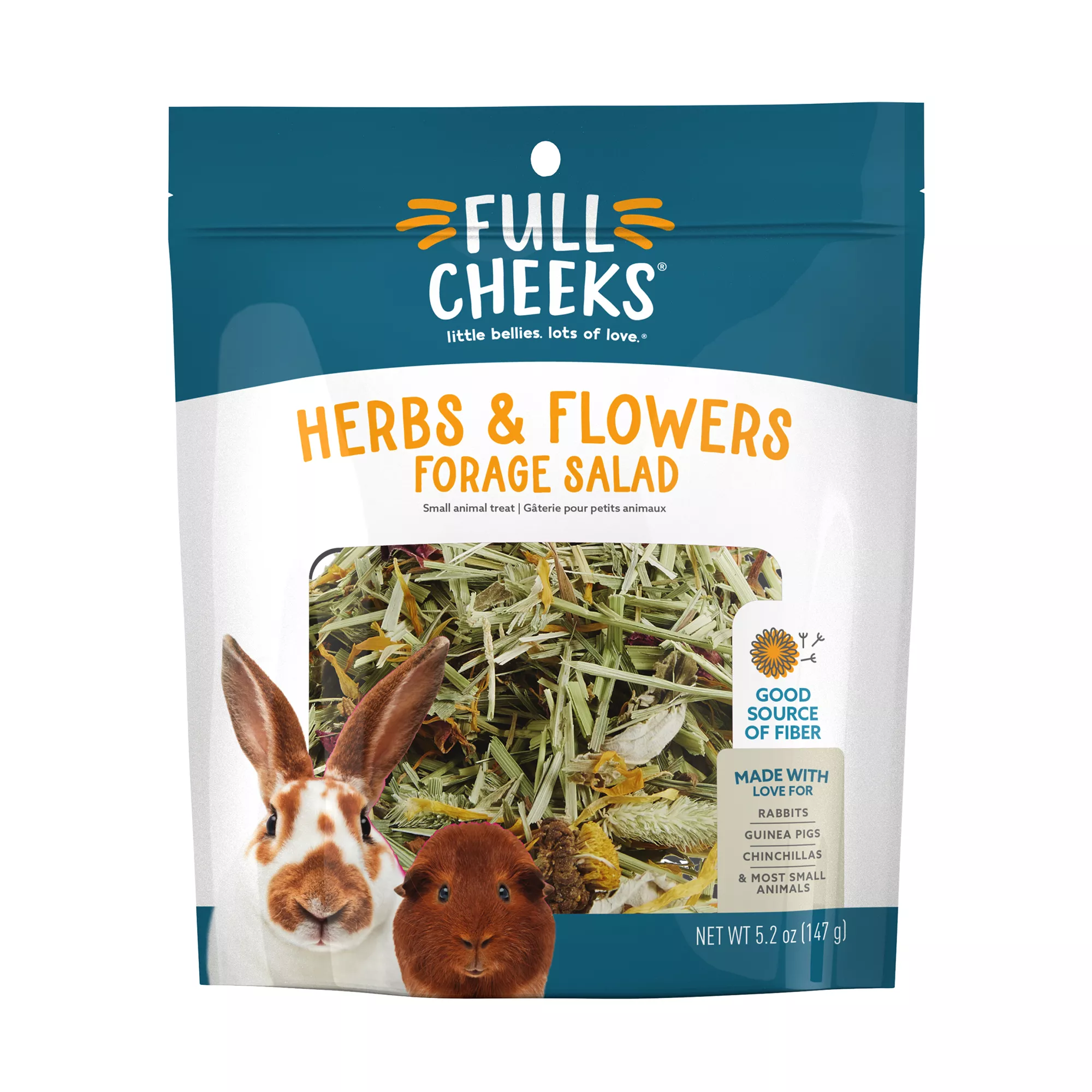 Full Cheeks&trade; Herbs & Flowers Forage Salad