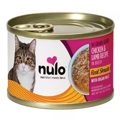 Nulo Real Shreds All Life Stages Wet Cat Food - Grain Free, In Broth, 6 Oz - Image 1