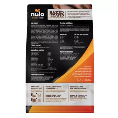 Product Nulo Baked and Coated Adult Cat Food - Grain Free, Chicken, Turkey & Whitefish