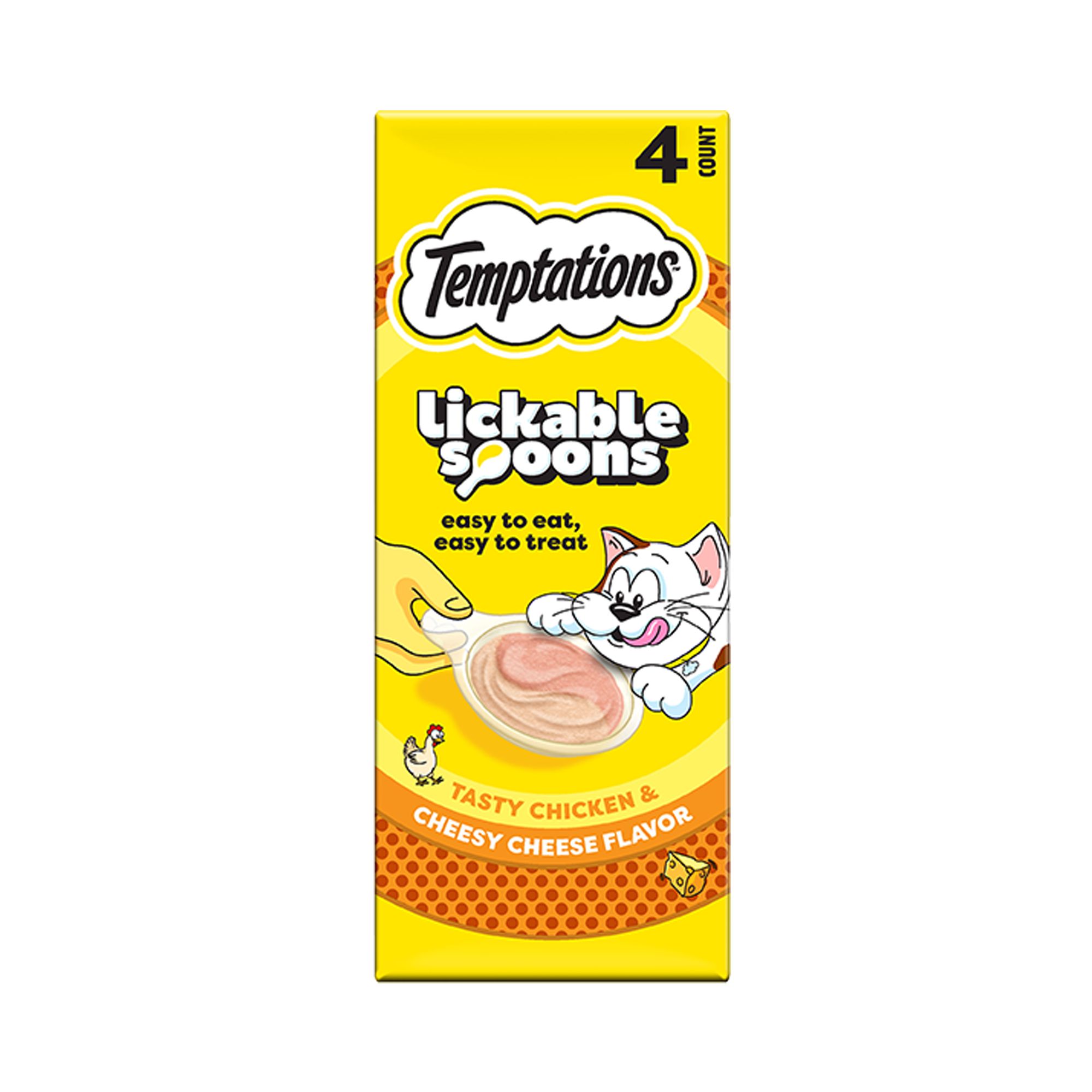 Temptations™ Lickable Spoons Cat Treats - 1.4 oz by Temptations