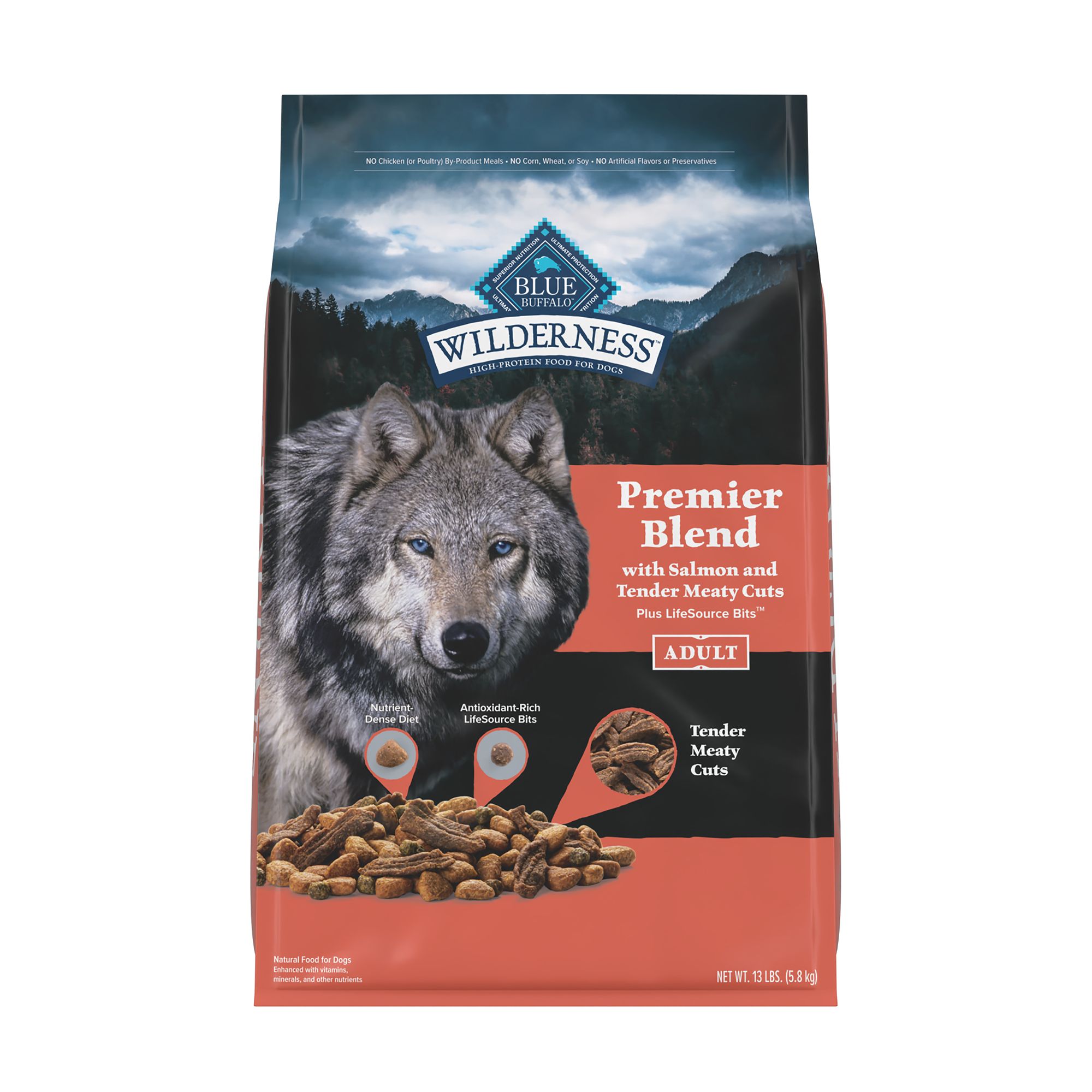 Blue Buffalo® Wilderness[TM] Premier Blend Adult Dry Dog Food Tender