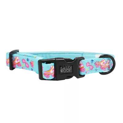 Product Sassy Woof Barbie On a Roll Dog Collar