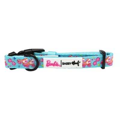 Sassy Woof Barbie On a Roll Dog Collar - Image 1