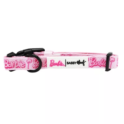 Sassy Woof Barbie Malibu Dog Collar - Image 1